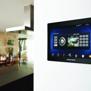 Crestron touchscreen Domotica touchpaneel