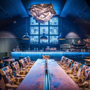 Morelight verlichting, audio en domotica bij restaurant at Sea sfeer verlichting restaurant