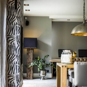 verlichting landelijke woonkamer